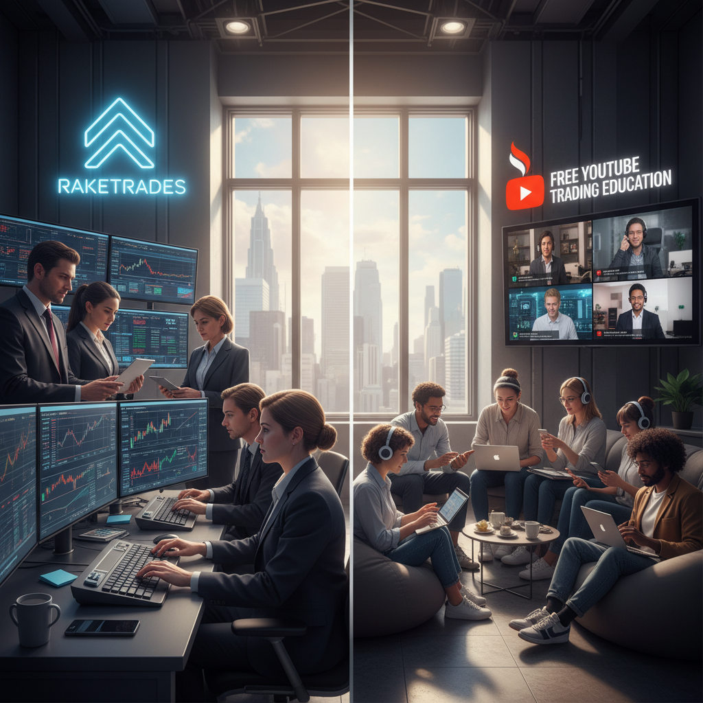 Is RakeTrades Legit? Comparing RakeTrades vs Free YouTube Trading Education (2026)